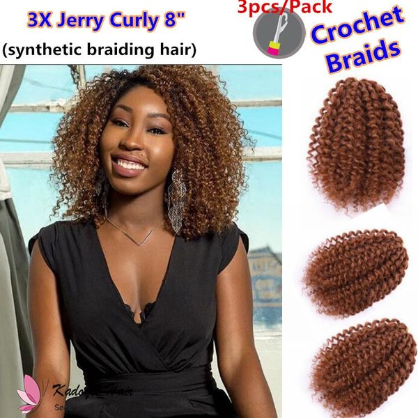 2020 Porpular Hairstyle 10inch Marley Braid Synthetic Crochet Hair