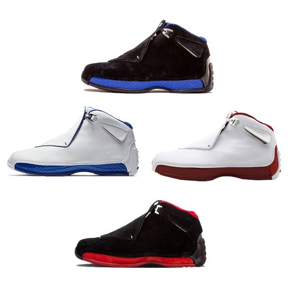

Новый 18 баскетбол обувь мужская 18s XVIII белый красный черный синий дизайнер корзина человек определяющие моменты Спорт Королевский Спорт Повседневная обувь кроссовки