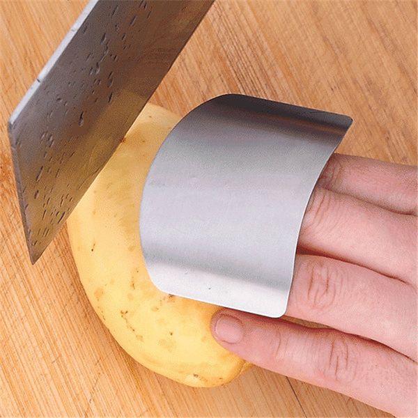 

finger protector finger guard anti cut stainless steel finger protector guard must to have kitchen tools