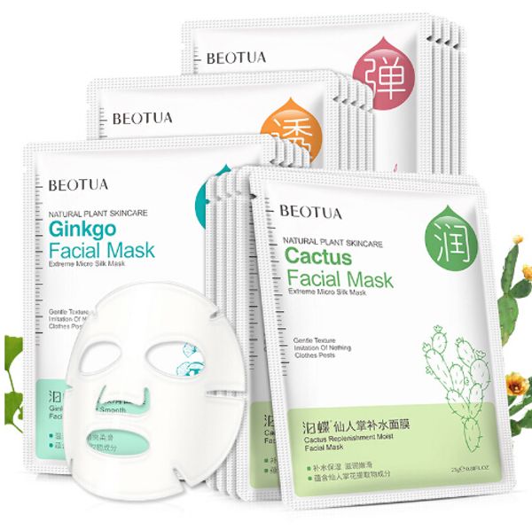 

facial mask cartoon face deep nourish brighten moisturizing facial mask hyaluronic acid beauty skin care sheet mask