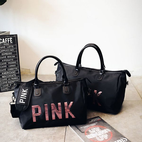 

oxford bright portable handbags vogue style large capacity training bag for women training gym fitness bag woman handbag