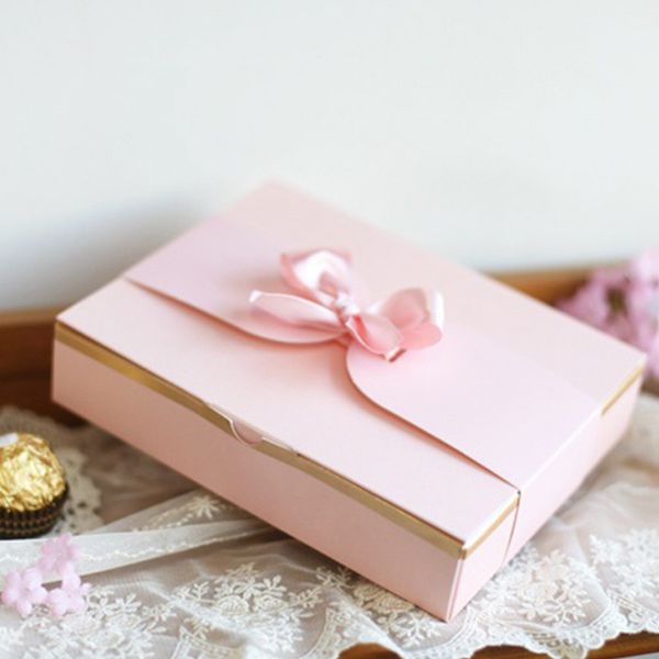 

kangzhuang 10pcs/lot kraft gift boxes paper handmade candy/chocolate packing box blank storage diy wedding blank storage bags