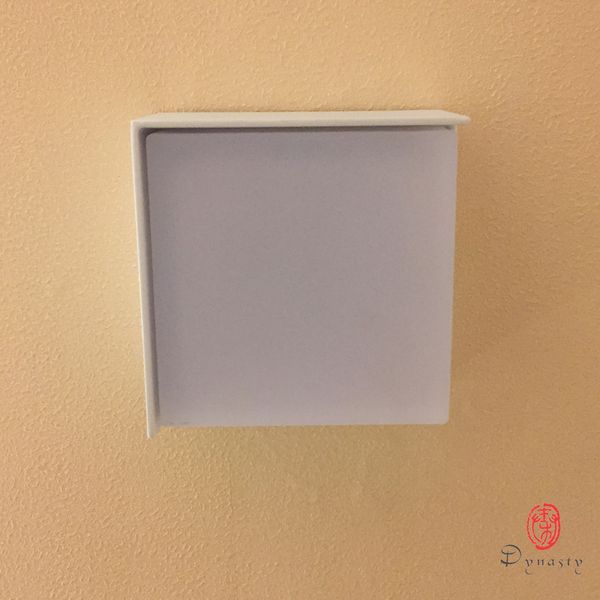 

indoor& outdoor wall lights modern square aluminum led wall lamp 12w super brightness white finishing villa l resort balcony ship