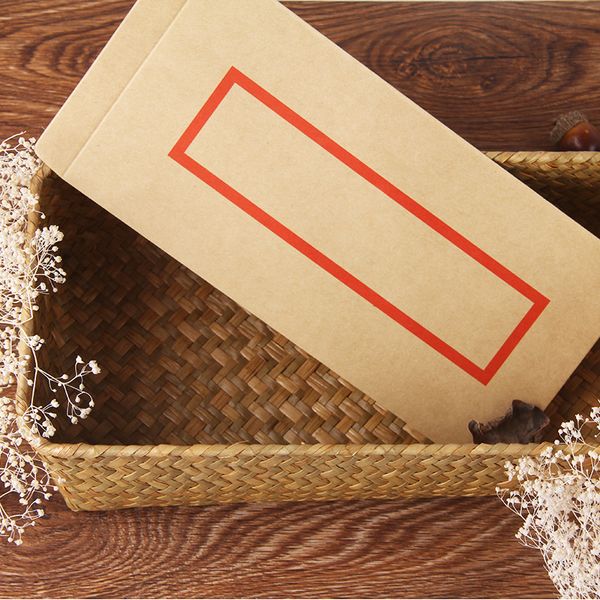 

10 pieces/lot) 22x11cm chinese style envelopes vintage kraft paper envelopes