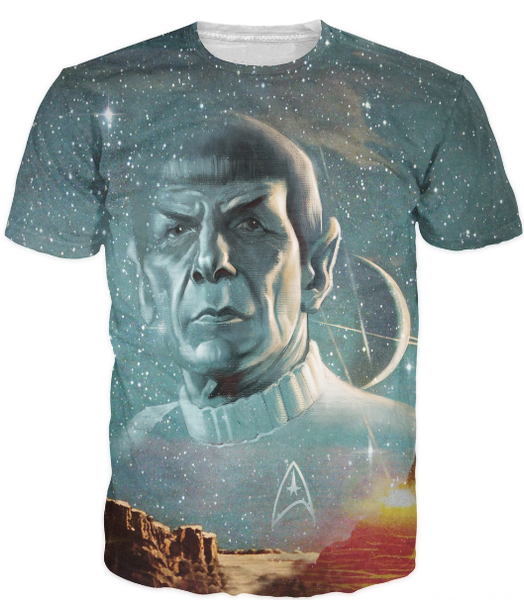 

новые стильные летние стильные майки live long и prosper t-shirt star trek spock galaxy tee сексуальная футболка для женщин мужчины плюс раз, White;black