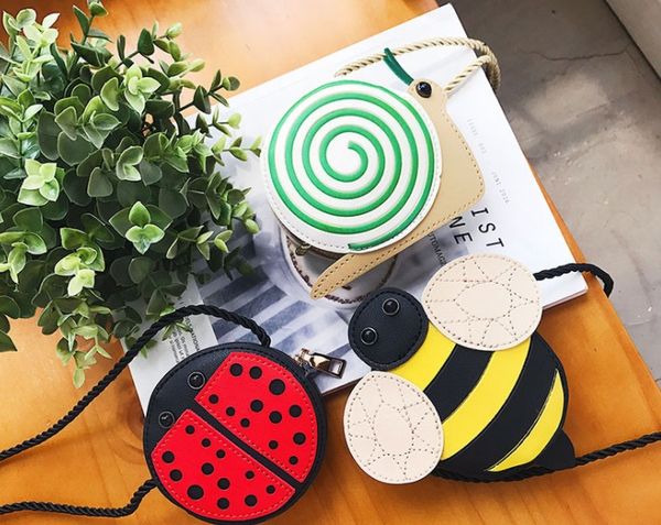 

2018 новые детские сумки принцесса прекрасный одно плечо сумки маленькая девочка животных формы ребенка витой сумки