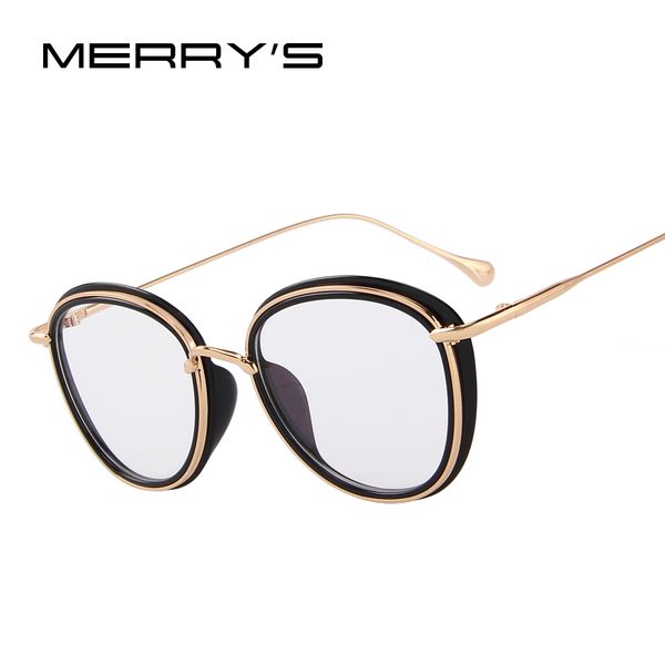 

merry's design women retro cat eye optical frames eyeglasses classic glasses s'2106, Silver