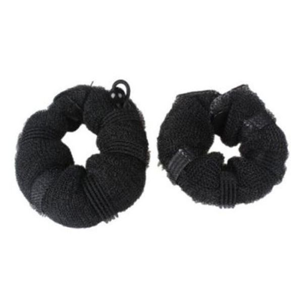 

new magic buns hair small elegant hair magic style bun maker accessory, Brown