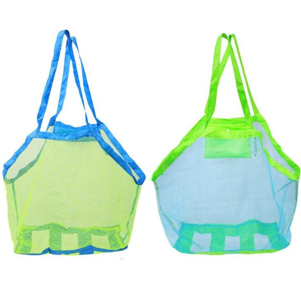 Bambini Sand Away Borsa a rete da spiaggia Bambini Giocattoli da spiaggia Vestiti Borsa per asciugamani Collezione di giocattoli per bambini Pannolino SN253