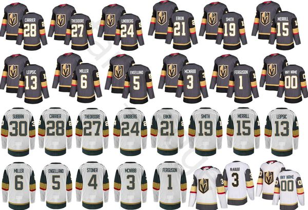 

custom vegas golden 1 dylan ferguson knights 3 brayden mcnabb 4 stoner 5 deryk engelland 6 colin miller 13 brendan leipsic jersey, Black;red