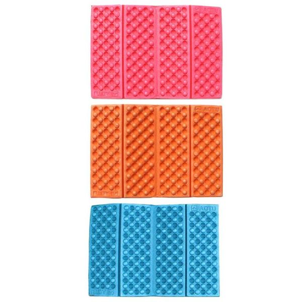 

foldable 1pcs folding outdoor camping mat seat moisture proof cushion portable waterproof foam pads yoga chair picnic beach pad