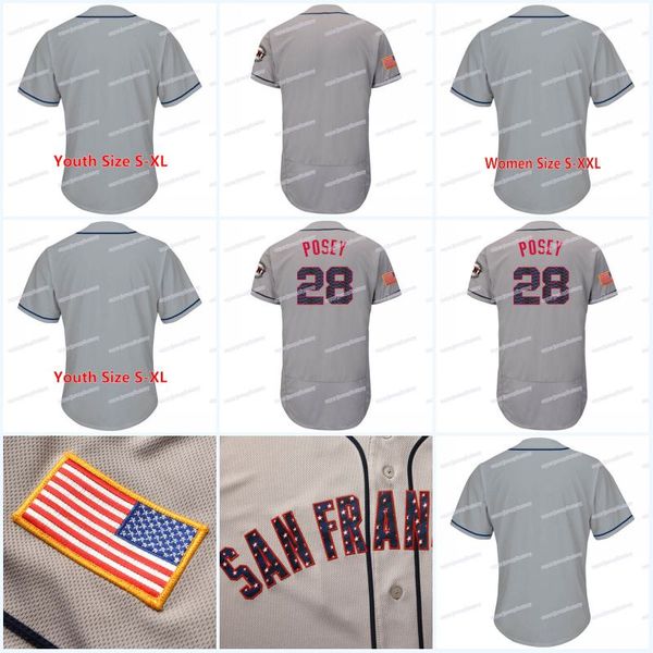 

2018 Stars & Stripes Men 22 AndrewMcCutchen 28 Buster Posey 8 Hunter Pence 51 Mac Williamson 35 Brandon Crawford 13 Smith Baseball Jerseys