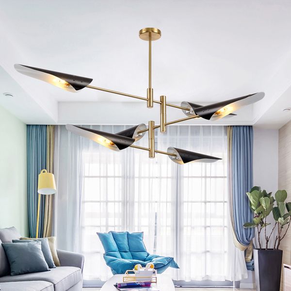 Großhandel Nordische Lampen Wohnzimmer Kronleuchter Einfache ... Großhandel Nordische Lampen Wohnzimmer Kronleuchter Einfache ...
