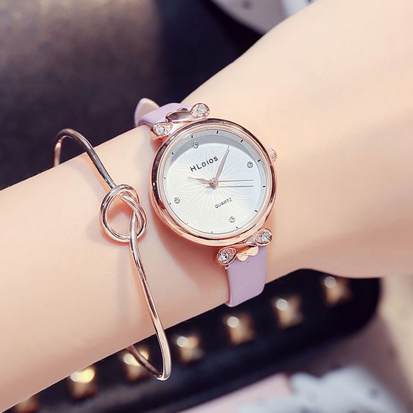 

fashion women casual watch rose gold bracelet watches fashion luxury quartz watches brand ladies gift dress sport watch clock #w, Slivery;brown