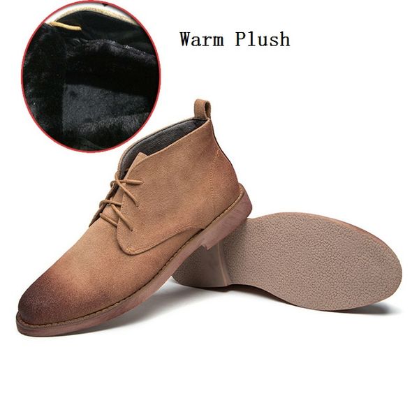 

fashion genuine leather men ankle boots 2018 lace up men autumn boots shoes outdoor casual men warm winter shoes q-415, Black