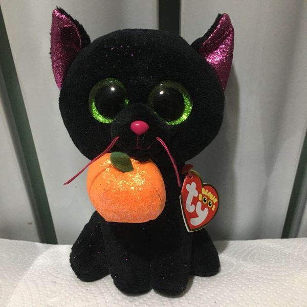

potion ty beanie boos collection 1 pc 15cm 6 inch cat pumpkin original hang tag plush toys stuffed animals soft plush toy