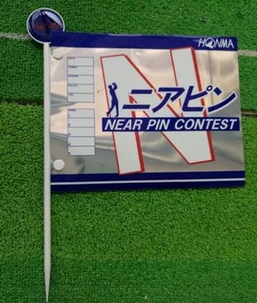 

gonkux new golf tournament tlag distance flag logo random delivery