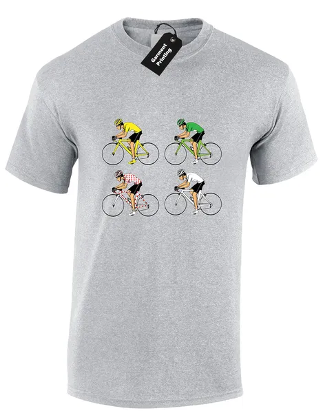 

Тур де Франс трикотажные изделия мужские футболки смешные велоспорт велосипедис