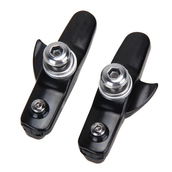 

1 pair mountain road bicycle cycling bike braking v-brake brake holder shoes rubber pads blocks parts