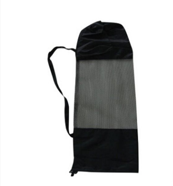 

10pcs 72*30cm portable yoga bag adjustable strap yoga pilates mat nylon bag carrier mesh black new ing