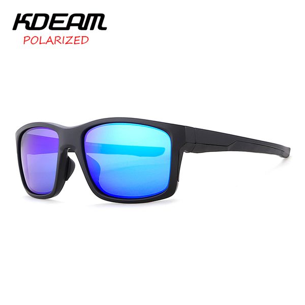 

kdeam tr90 frame sport polaroid sunglasses mens cat.3 uv400 polarized driving eyewear sun glasses women with hard case kd688, White;black
