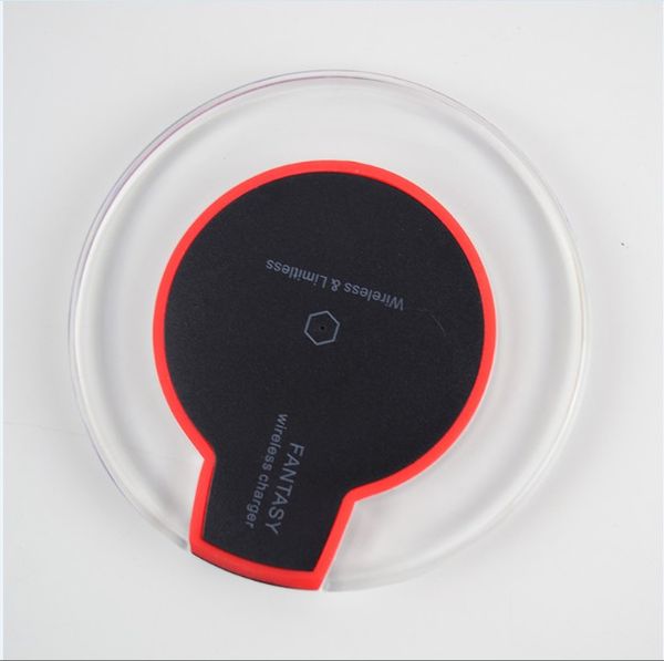 

Fantasy Беспроводное зарядное устройство Pad для iPhone X Зарядное устройство с USB-кабелем для мобильных телефонов Samsung S8 Быстрая зарядка с розничной упаковке