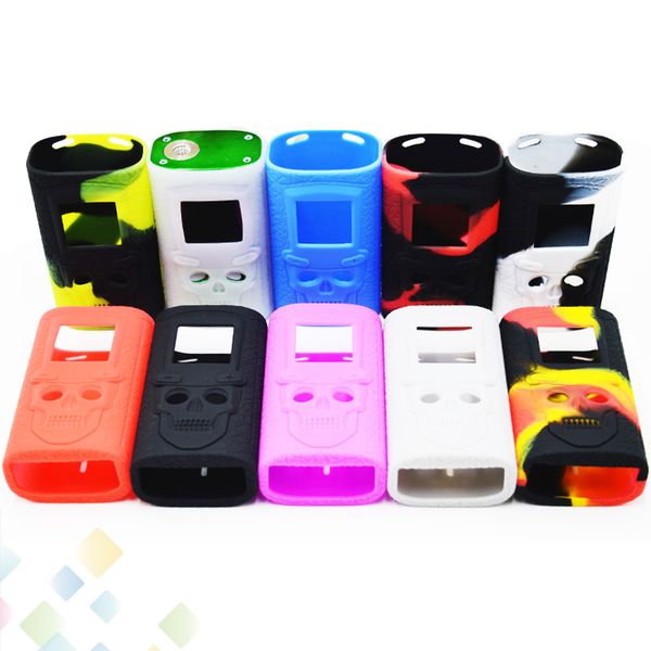 

Silicone Case for S-PRIV 225W Leather Line Silicone Case Protective Cover Colorful S Priv Soft Rubber Skin Protector DHL Free