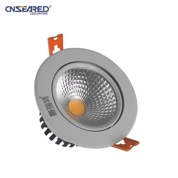 30w Dimmable Warm White Recessed Ceiling Light Cob Led Spotlight Downlight With Aluminum Power Drivers Adjustable Downlights White Downlights From