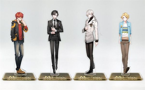 

Аниме Мультфильм Мистик Messenger Zen Jumin 707 Yoosung Акриловые Стенд Рисунок Подарок Хэллоу