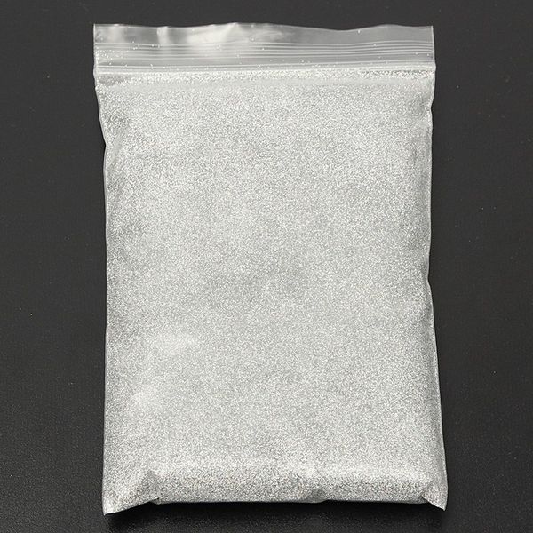 

170g pet silver metal flake 0.4mm auto car bike paint additive decor power