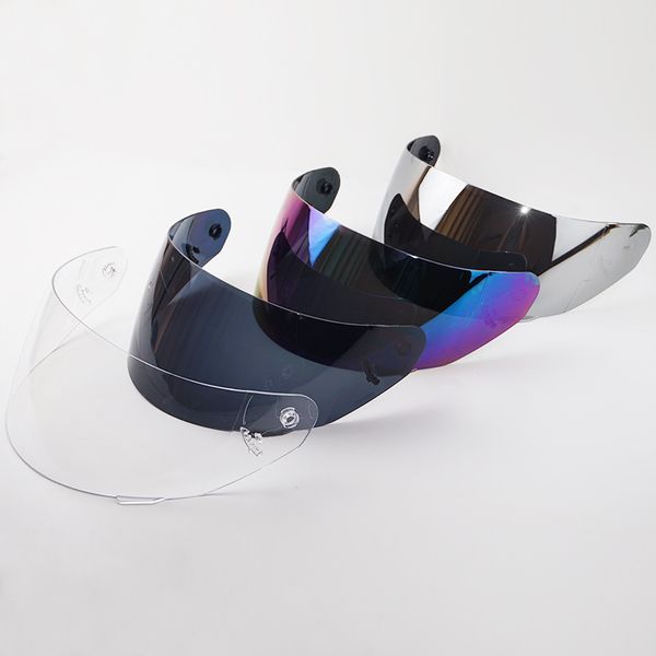 Original LS2 FF352 Motorrad Helm Visier Zusatzlinse nur für LS2 FF352 Moto Helm transparent schwarz Rainbow Silber verfügbar