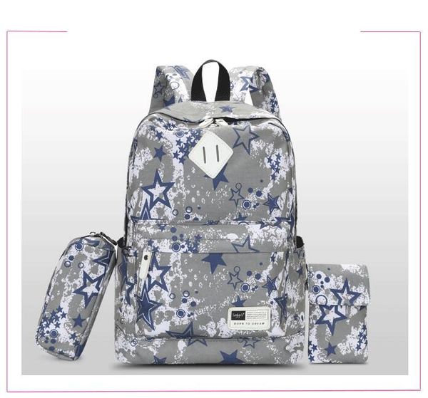 

schoolbag canva+oxford fabric fabric backpack the leisure fashion striped backpack outdoor travel bags high-capacity knapsack a32