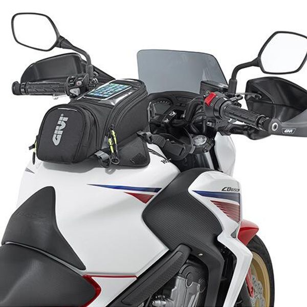 

givi motorcycle new fuel bag mobile phone navigation bag multi - functional small oil tank package magnetic fixed straps fixed