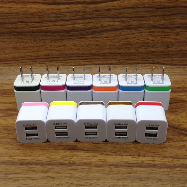 

Double 2 port dual u b travel charger adapter micro wall charger for mobile phone