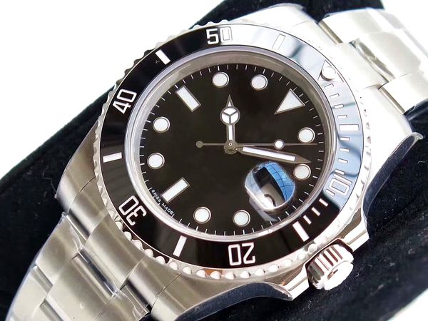 

Мужское колесо высокого класса Автоматическое 2813 Часы Мужская керамическая рамк