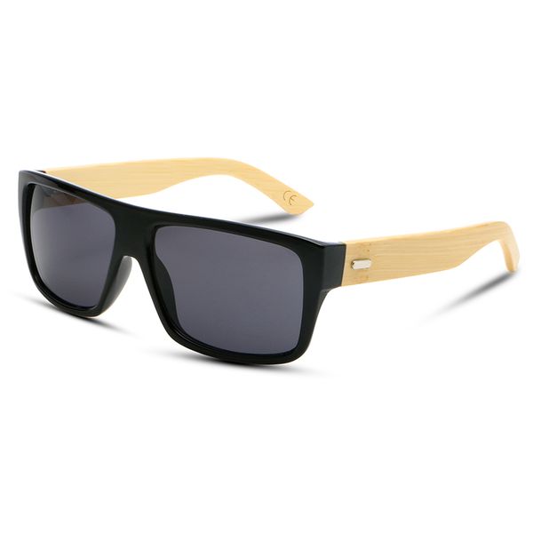 

2017 new bamboo sunglasses men wooden sun glasses women brand designer mirror original wood glasses masculino, White;black