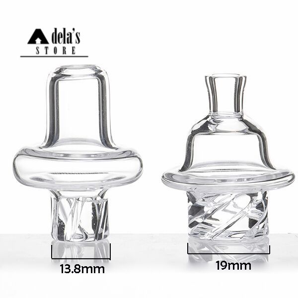 UFO Kabarcık Carb Cap 2mm 3mm 4mm duman Düz Üst Banger Nail Terp İnci Kase Su Boruları Dab Petrol Kuyuları Cam Bong