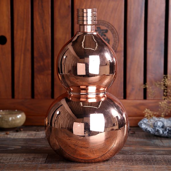 64 Oz Creative Stainless Steel Gourd Jug Fashion Decoration Bar