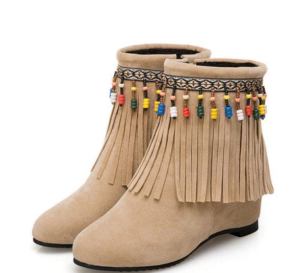 

send 2018 winter korean flat bottom plus velvet women's short boots, Black