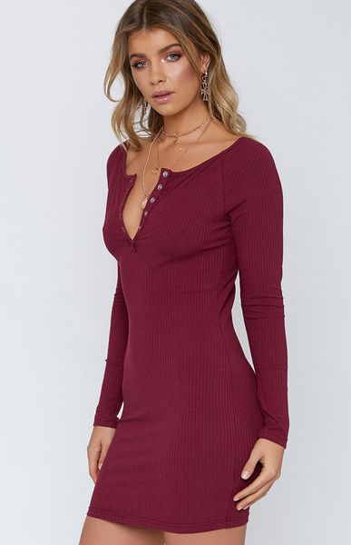 

2018 осень новое женское платье европа и америка v-образным вырезом вязать с длинным рукавом сексуальный тонкий пакет хип платье, Black;gray