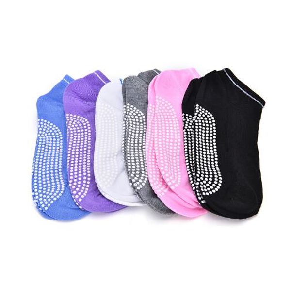 

yoga socks non slip massage ankle women pilates fitness colorful toe durable dance grip exercise printed gym dance sport socks ffa018, Black