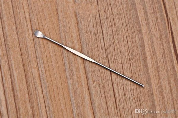 

stainless steel small earpick spoon cleaning practical ear pick beauty and makeup tools health care convenient earwax 0 04am cc