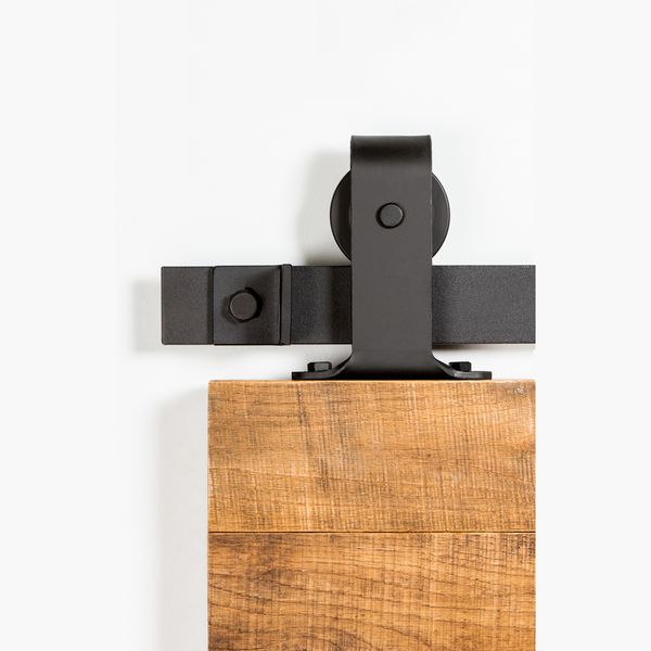 

mount flat track sliding wood door hardware kit rustic hardware powder coated sliding barn door hardware kit