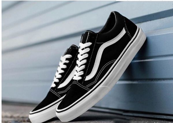 

HOT!Size 35 to 45 Old Skool suede VS canvas shoes unisex fashion canvas shoes good quality zapatillas brand shoes for men and women