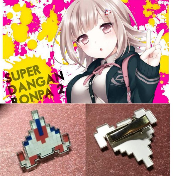 

Аниме Мультфильм Dangan Ronpa Super Danganronpa 2 Chiaki Nanami Симпатичные Самолет Шпилька Зажим Для