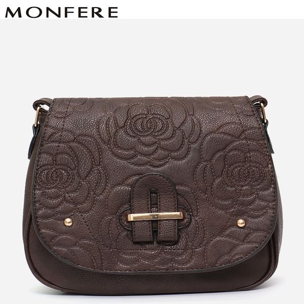 

monfere brand 2018 new flap pu leather mini handbag lady shoulder bag women floral print purse messenger cross body bag