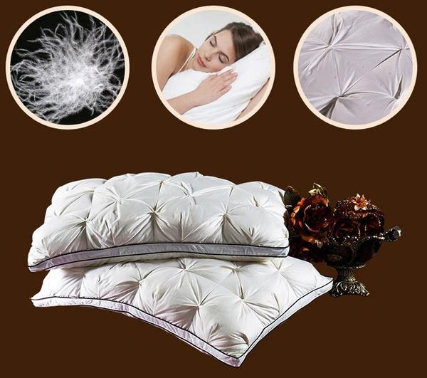 2018 New Hilton 5 Star Hotel Special Pillow 95 White Goose Down