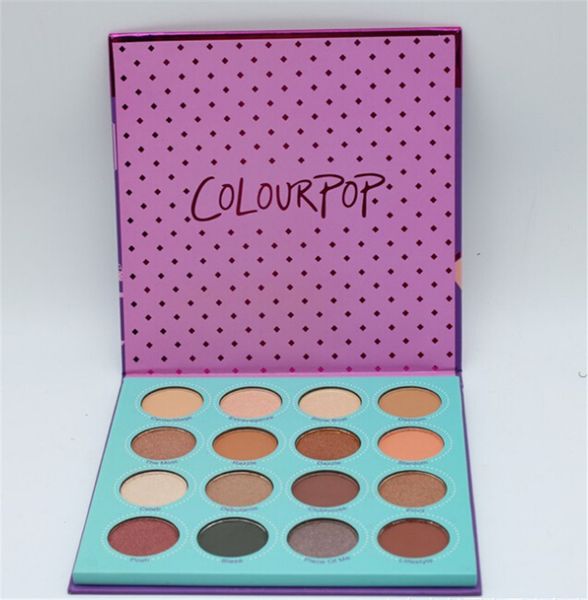 

new colourpop fame eyeshadow palette 16 colors makeup eye shadow palette 2018 good