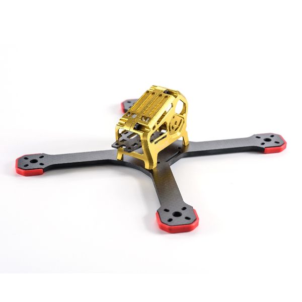 

jmt zoro 195 / 220 v2 fpv racer body frame rack cnc full metal case zoro race / lite