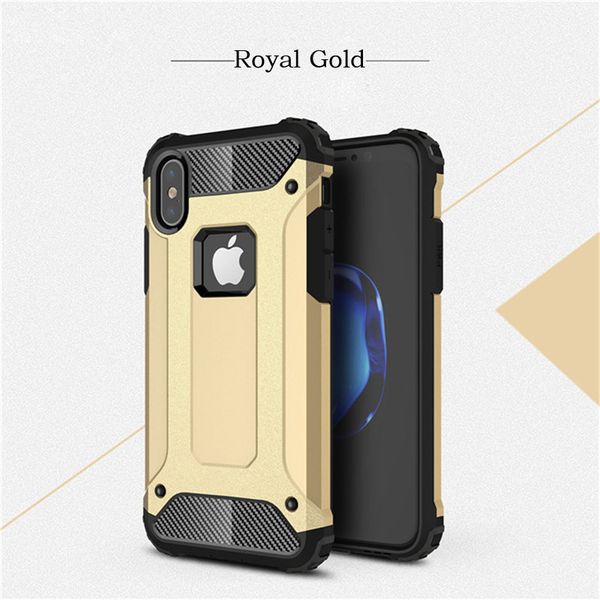 

for samsung galaxy s8 case combo shockproof for iphone x case hard plastic soft tpu rubber for goophone armor phone case
